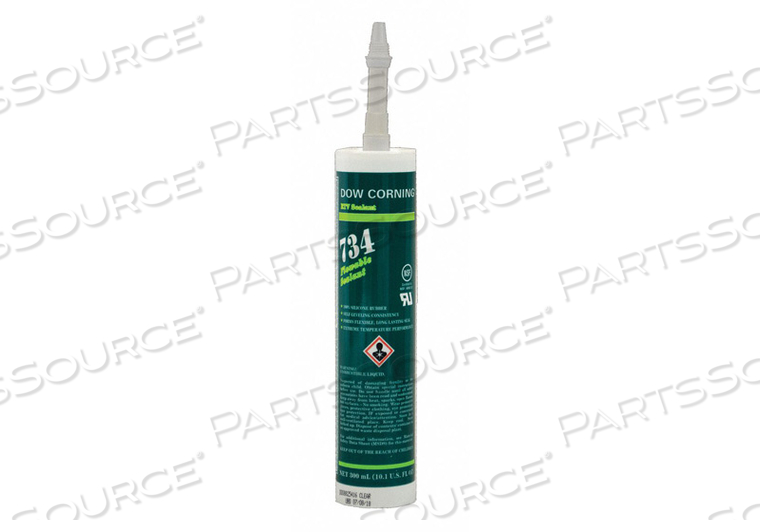 SEALANT SILICONE BASE CLEAR CARTRIDGE by Dow Corning