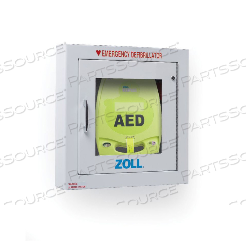 AED PLUS® 17.3 H X 17.3 W X 3.5IN D RECESSED WALL MOUNTING CABINET WITH ALARM by ZOLL Medical Corporation