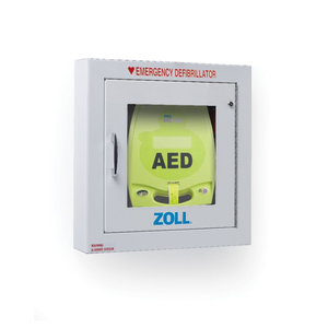 AED PLUS® 17.3 H X 17.3 W X 3.5IN D RECESSED WALL MOUNTING CABINET WITH ALARM by ZOLL Medical Corporation