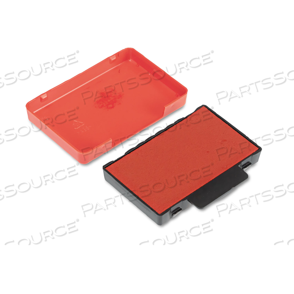 T5440 PROFESSIONAL REPLACEMENT INK PAD FOR TRODAT CUSTOM SELF-INKING STAMPS, 1.13" X 2", RED by Trodat