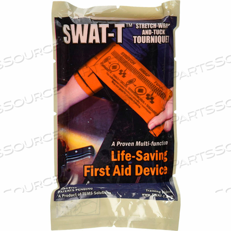 FIRST VOICE SWAT-T TOURNIQUET, ORANGE by First Voice