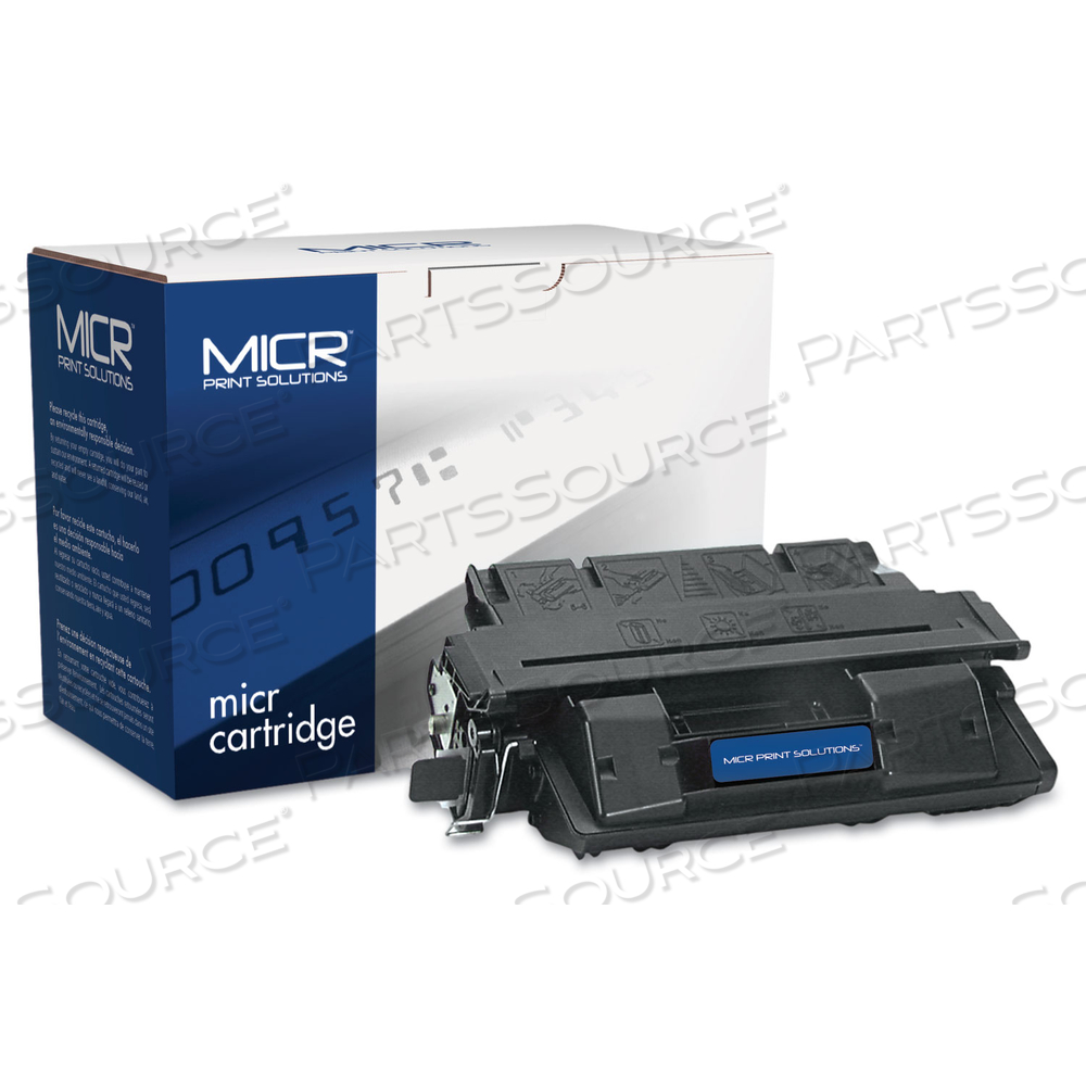 COMPATIBLE C4127X(M) (27XM) HIGH-YIELD MICR TONER, 10,000 PAGE-YIELD, BLACK by MICR Print Solutions COMPATIBLE C4127X(M) (27XM) HIGH-YIELD MICR TONER, 10,000 PAGE-YIELD, BLACK by MICR Print Solutions