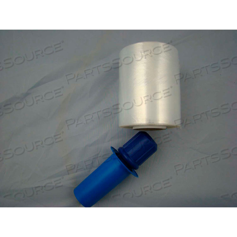 GOODWRAPPERS BANDING FILM, 650' X 5" X 120 GAUGE W/ EXTENDED CORE HANDLE by J.C Parry & Sons Co. Inc