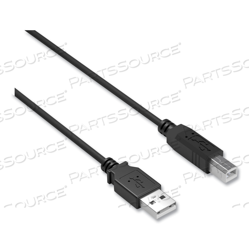 USB PRINTER CABLE, 15 FT, BLACK 