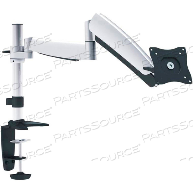 320 SERIES ARTICULATING SINGLE MONITOR ARM, SILVER 