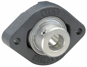 FLANGE BEARING 2-BOLT BALL 20MM BORE by INA