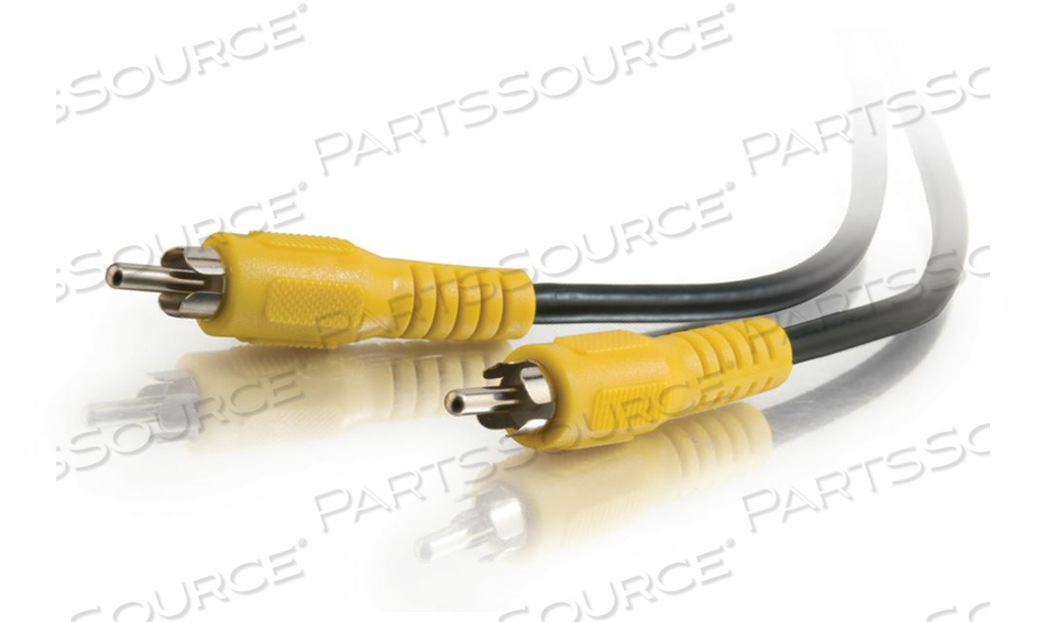 COMPOSITE VIDEO CABLE, BLACK, 1 X RCA, 1 X RCA, COPPER CONDUCTOR, 25 FT by Legrand AV (C2G) COMPOSITE VIDEO CABLE, BLACK, 1 X RCA, 1 X RCA, COPPER CONDUCTOR, 25 FT by Legrand AV (C2G)