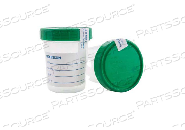 SPECIMEN CONTAINER, 120 ML, 100 PER CASE (100 PER CASE) by McKesson SPECIMEN CONTAINER, 120 ML, 100 PER CASE (100 PER CASE) by McKesson