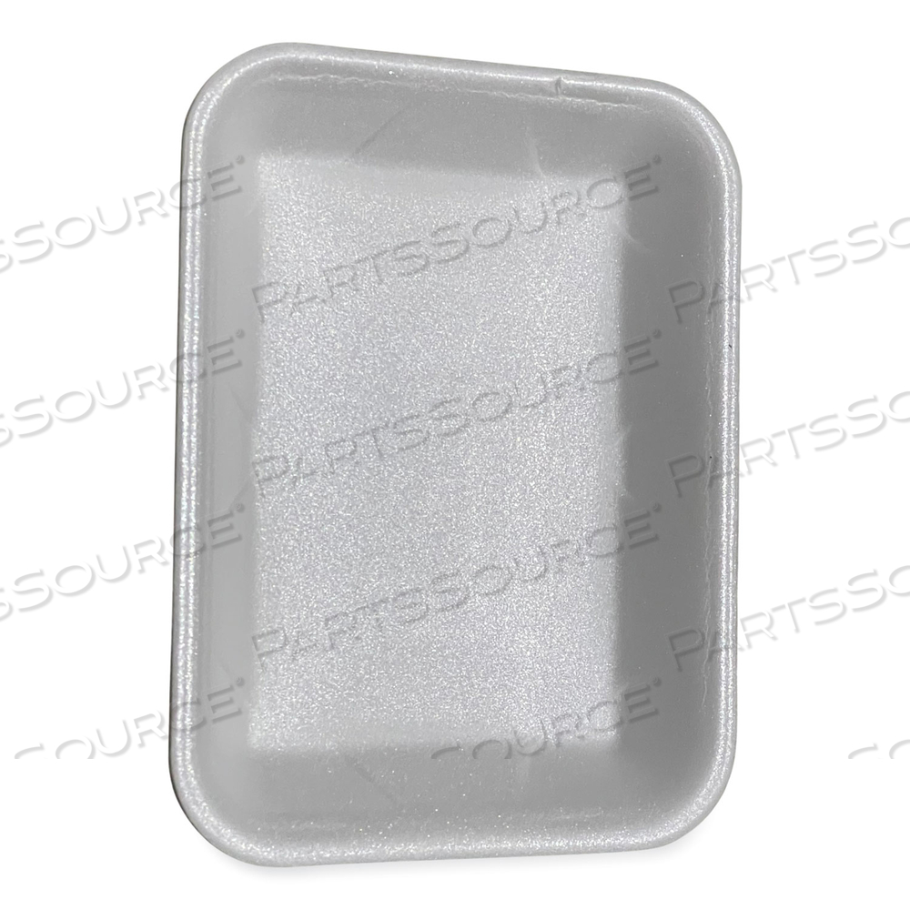 MEAT TRAYS, #4P, 9.5 X 7.19 X 1.2, WHITE by Genpak