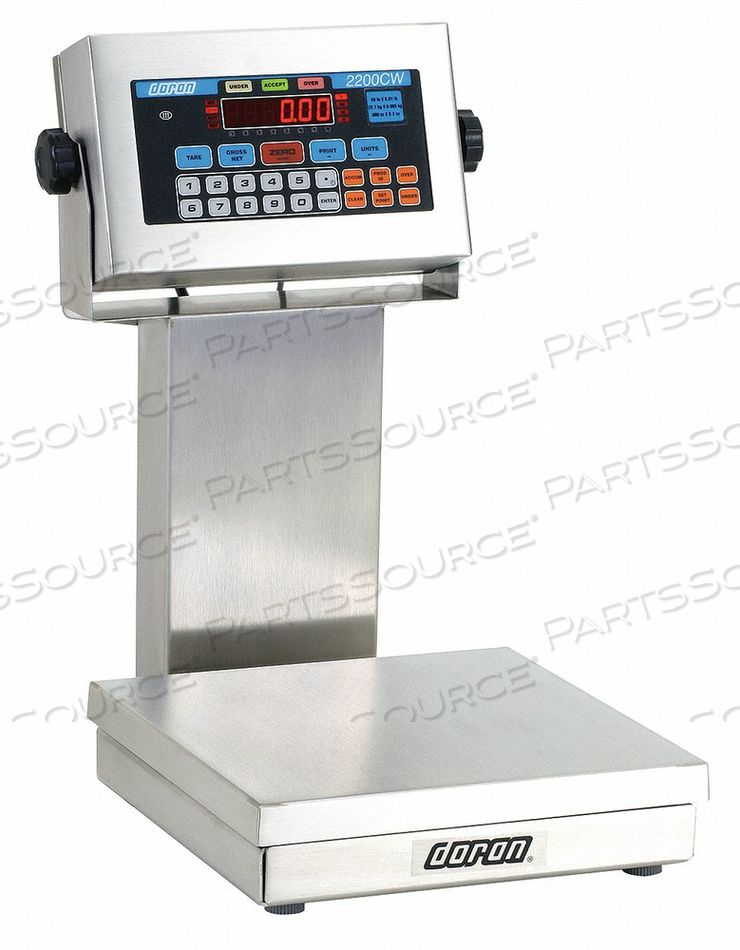 CHECKWEIGHER SCALE SS PLTFRM 50 LB CAP. by Doran Scales Inc. CHECKWEIGHER SCALE SS PLTFRM 50 LB CAP. by Doran Scales Inc.