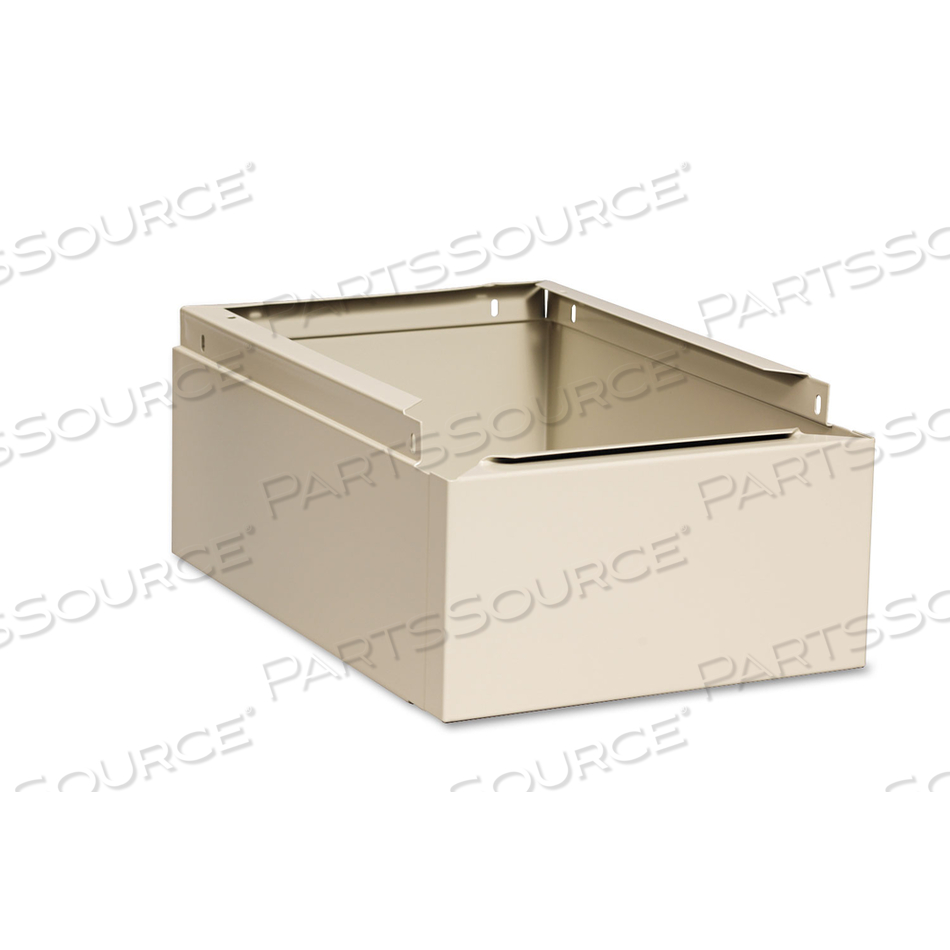 OPTIONAL LOCKER BASE, 12W X 18D X 6H, SAND by Tennsco Corp.