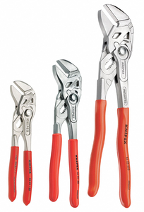 PLIER WRENCH SET ERGONOMIC 3 PCS by Knipex