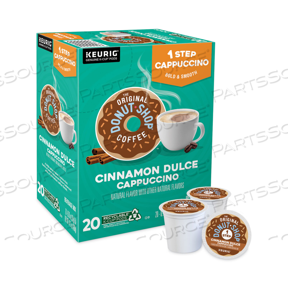 CLASSIC CAPPUCCINO K-CUPS by The Original Donut Shop CLASSIC CAPPUCCINO K-CUPS by The Original Donut Shop