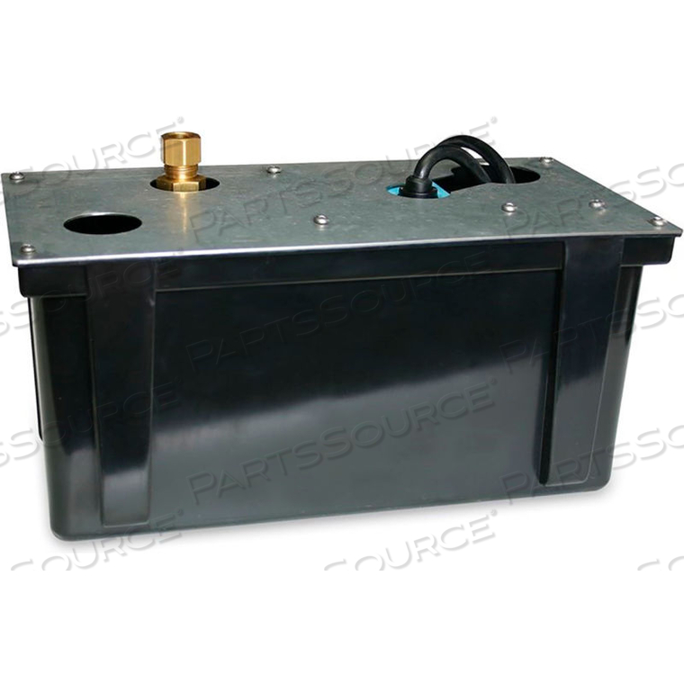 CONDENSATE REMOVAL PUMP 3-ABS, 115V, 310 GPH AT 1' by Little Giant CONDENSATE REMOVAL PUMP 3-ABS, 115V, 310 GPH AT 1' by Little Giant