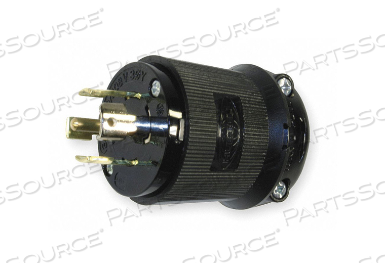 PLUG 120/208VAC 30A L21-30P 4P 5W 3PH by Hubbell Incorporated, Wiring Device-Kellums PLUG 120/208VAC 30A L21-30P 4P 5W 3PH by Hubbell Incorporated, Wiring Device-Kellums