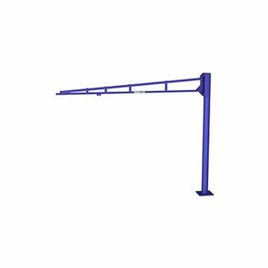 LD FREE STANDING TOOL SOLUTIONS JIB CRANE, 4' SPAN & 10' HEIGHT UNDER BOOM, 150 LB CAP by Gorbel, Inc.