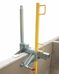 GUARDRAIL 32IN.LX18IN.WX35IN.H STEEL by Guardian Fall Protection