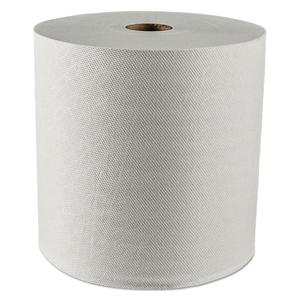 HARD ROLL PAPER TOWELS WITH PREMIUM ABSORBENCY POCKETS, 8" X 425 FT, 1.5" CORE, WHITE by Kleenex