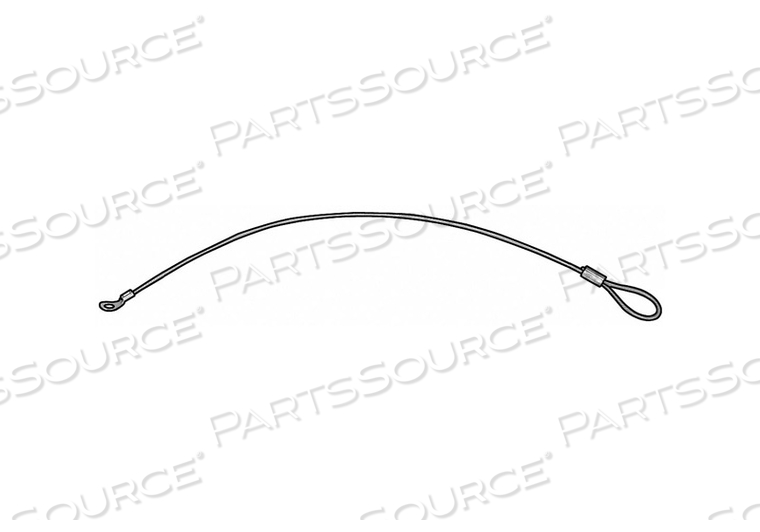 LANYARD TERM/LOOP 3/64X6 L PK5 by ITW LANYARD TERM/LOOP 3/64X6 L PK5 by ITW