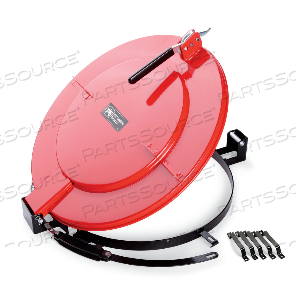 PIG LATCHING LID WITH FAST-LATCH RING FOR POLY DRUM by New Pig Corporation