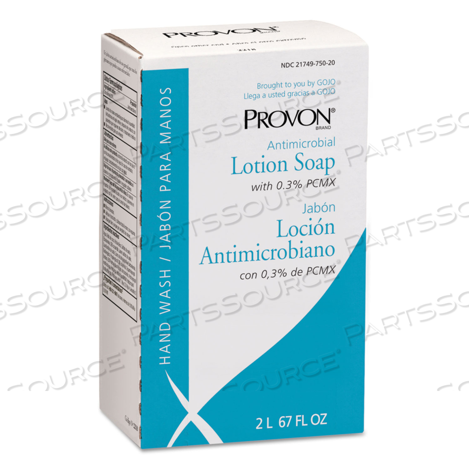 ANTIMICROBIAL LOTION SOAP WITH CHLOROXYLENOL, CITRUS SCENT, 2 L NXT REFILL, 4/CARTON 