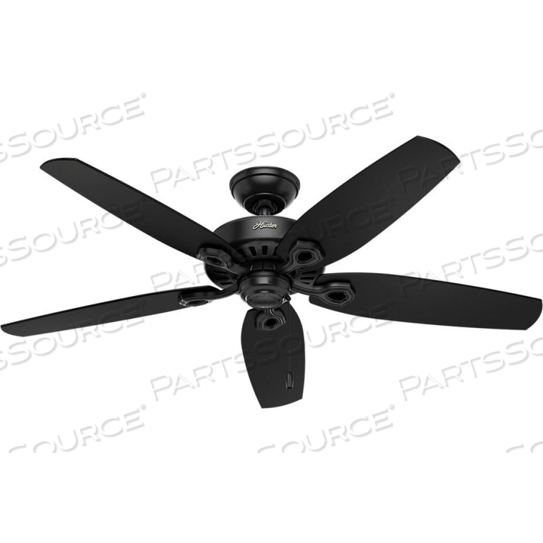 CEILING FAN 52 MATTE BLACK ETL DAMP by Hunter Fan Co. / Casablanca Fand Co.