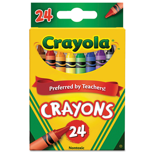 CLASSIC COLOR CRAYONS, PEGGABLE RETAIL PACK by Crayola