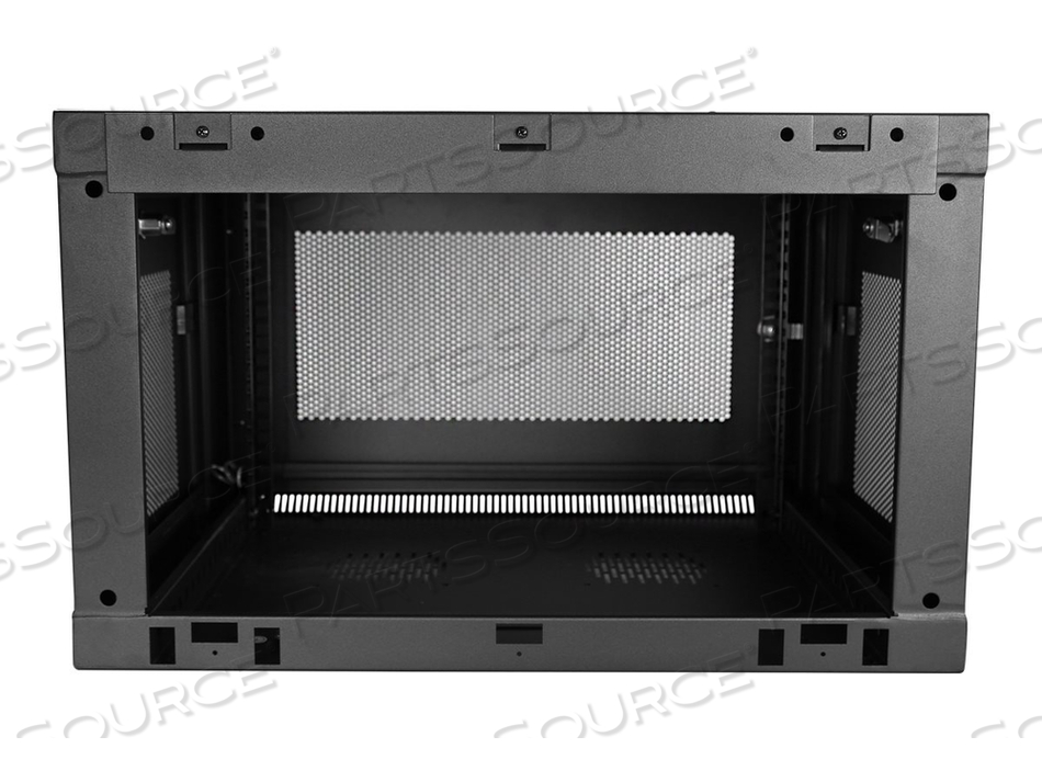 6U 19IN WALL MOUNT NETWORK CABINET ENCLOSURE - 14.6IN DEEP - 200LB CAPACITY - EI by StarTech.com Ltd.