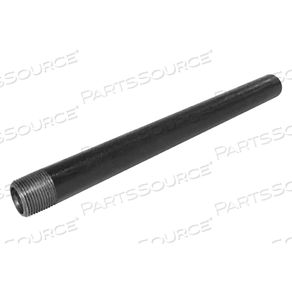 NIPPLE, BLACK STEEL, 2 IN NOMINAL PIPE SIZE, 4 IN LG, THREADED ON ONE END, SCHEDULE 80, MALE NPT by Approved Vendor NIPPLE, BLACK STEEL, 2 IN NOMINAL PIPE SIZE, 4 IN LG, THREADED ON ONE END, SCHEDULE 80, MALE NPT by Approved Vendor