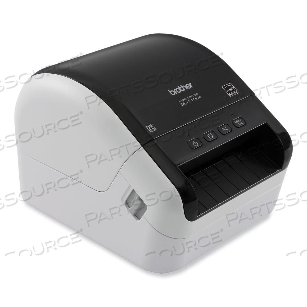QL-1100C WIDE FORMAT PROFESSIONAL LABEL PRINTER, 69 LABELS/MIN PRINT SPEED, 5.9 X 8.7 X 6.7 by Brother
