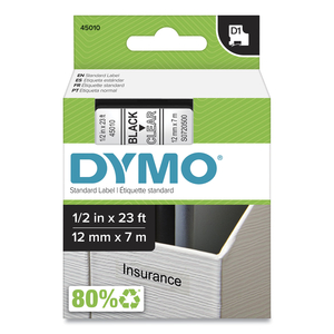 DYMO D1 STANDARD, LABEL TAPE, 1 CASSETTE(S) - by Dymo DYMO D1 STANDARD, LABEL TAPE, 1 CASSETTE(S) - by Dymo