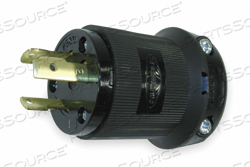 PLUG 250VAC 30A L6-30P 2P 3W 1PH by Hubbell Incorporated, Wiring Device-Kellums PLUG 250VAC 30A L6-30P 2P 3W 1PH by Hubbell Incorporated, Wiring Device-Kellums