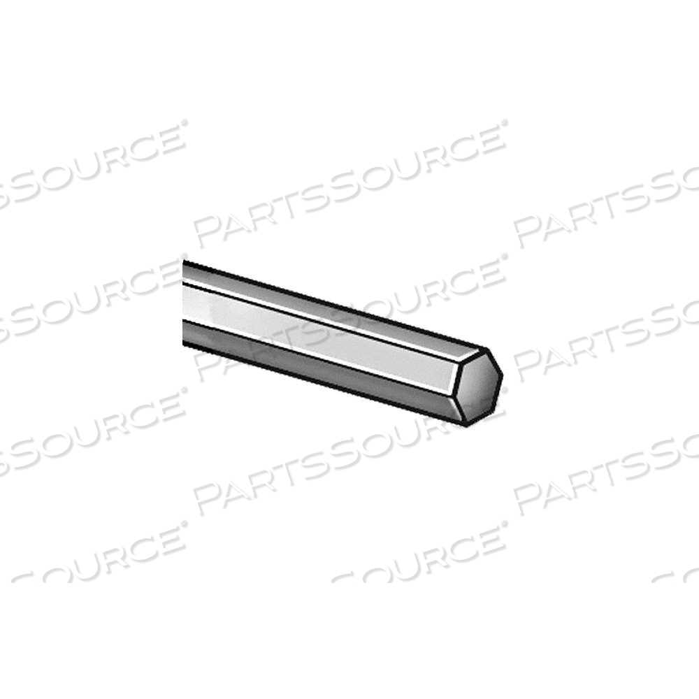 12L14 CARBON STEEL HEX BAR, 5/16 IN HEX WD, +/-0.002 IN, 36 IN OVERALL LG, STD, COLD FINISHED, MILL by Approved Vendor 12L14 CARBON STEEL HEX BAR, 5/16 IN HEX WD, +/-0.002 IN, 36 IN OVERALL LG, STD, COLD FINISHED, MILL by Approved Vendor