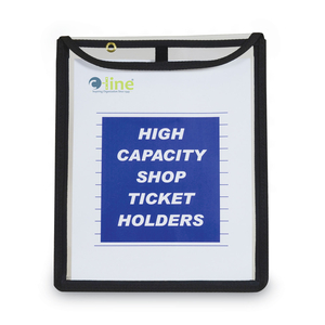 HIGH CAPACITY, SHOP TICKET HOLDERS, STITCHED, 150 SHEETS, 9 X 12 X 1, 15/BOX by C-Line