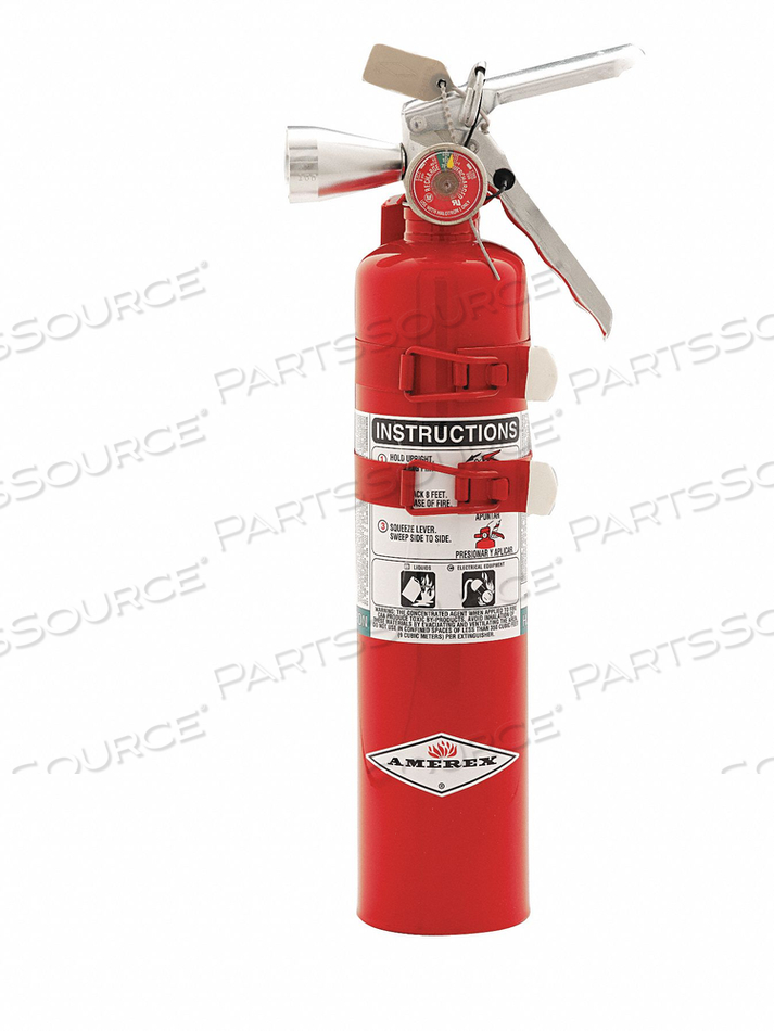 FIRE EXTINGUISHER HALOTRON ABC 2B C by Amerex