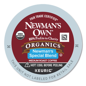 SPECIAL BLEND EXTRA BOLD COFFEE K-CUPS, 96/CARTON by Newman's Own Organics