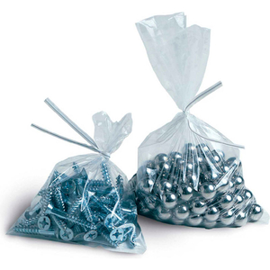 FLAT POLY BAGS 20"W X 30"L 1 MIL CLEAR 1,000 PACK by Elkay Plastics