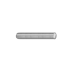 FULLY THREADED ROD, #10-24 THREAD SIZE, STAINLESS STEEL, 316, PLAIN, 2 FT OVERALL LG by Charlotte Pipe And Foundry Co.