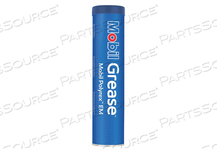 POLYREX EM,MOTOR GREASE,CARTRIDGE,14 OZ by Mobil