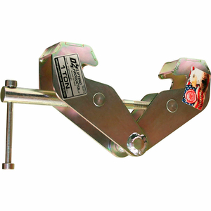 DOMESTIC BEAM CLAMP 1 TON CAP., FITS BEAM FLANGE RANGE 3"-9" by Oz Lifting Products DOMESTIC BEAM CLAMP 1 TON CAP., FITS BEAM FLANGE RANGE 3"-9" by Oz Lifting Products