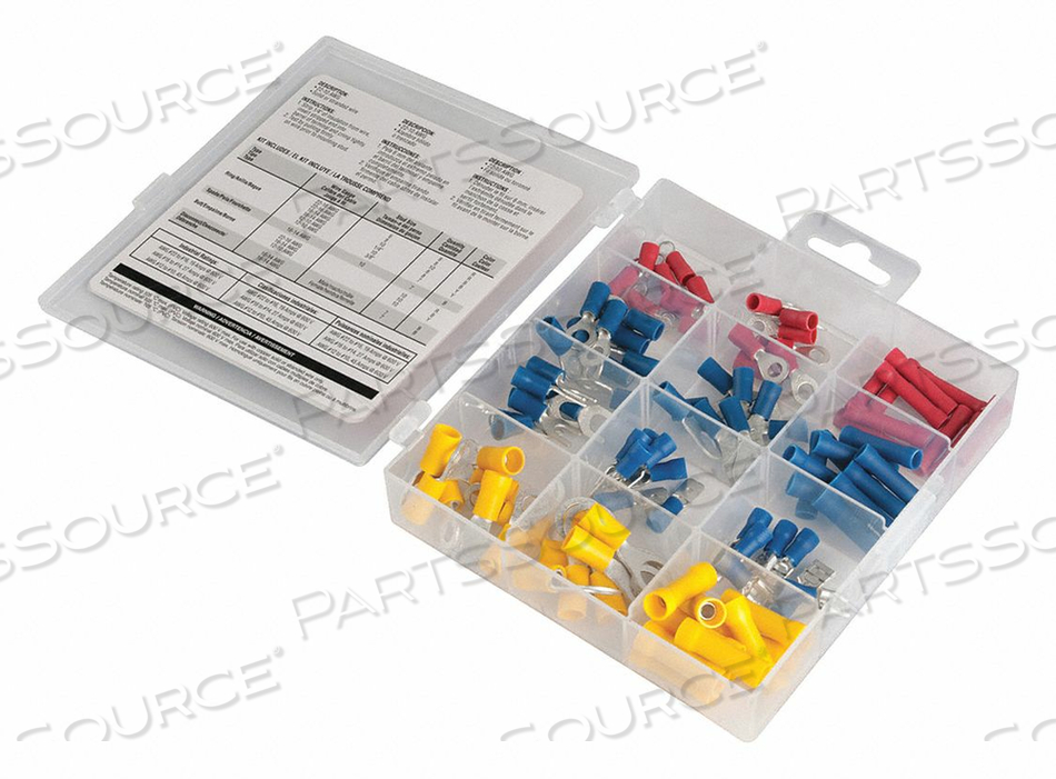 TERMINAL KIT W/REUSABLE CASE PK100 by Gardner Bender