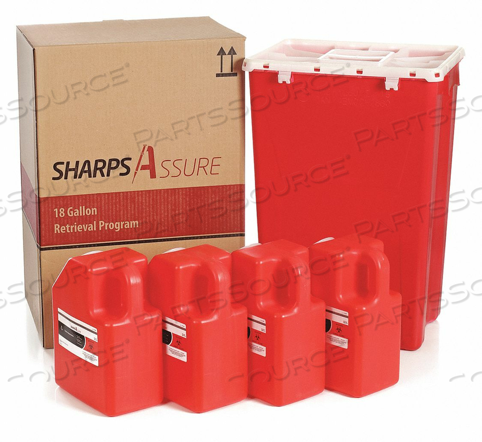 SHARPS CONTAINER 22 W 18 GAL. SNAP LID by Sharps Compliance, Inc. SHARPS CONTAINER 22 W 18 GAL. SNAP LID by Sharps Compliance, Inc.