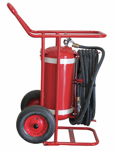 WHEELED FIRE EXTINGUISHER 65 LB. 50 FT by Amerex