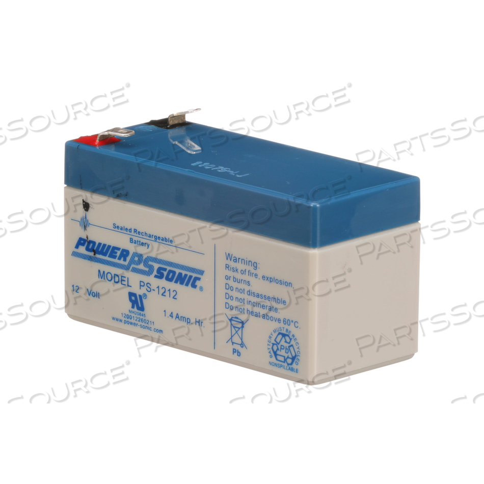 BATTERY, SEALED LEAD ACID, 12V, 12 AH, 0.250 IN 