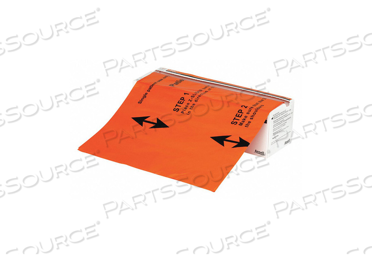 TRANSFER SHEET ORANGE 39 L PK60 by Sandel Medical Industries