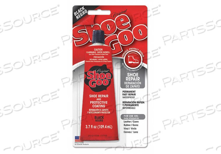 BLACK SHOE REPAIR ADHESIVE 3.70 OZ. by Shoe Goo BLACK SHOE REPAIR ADHESIVE 3.70 OZ. by Shoe Goo