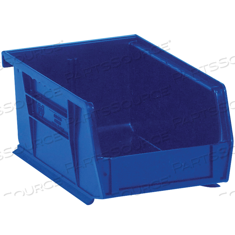 PLASTIC STACK & HANG BIN BOXES, 9 1/4" X 6" X 5", BLUE, 12/CASE by BOX Partners (Box Acquisitions, LLC)