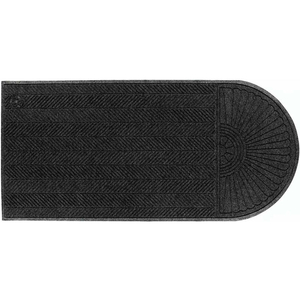 WATERHOG ECO GRAND ELITE ENTRANCE MAT + ONE END 3/8" THICK 6' X 19.3' BLACK by Andersen Company