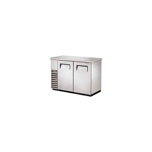TBB-24-48-S BACK BAR COOLER 2 SECTION - 49-1/8"W X 24-1/2"D X 35-5/8"H by True Food Service Equipment