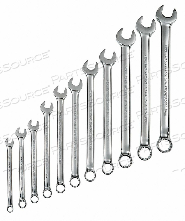 COMBINATION WRENCH SET METRIC 11 PCS. by Proto